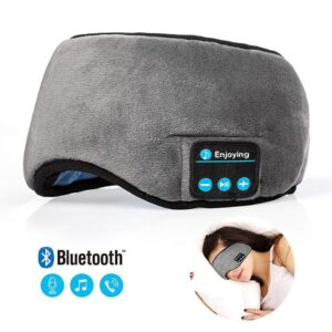 Enjoying - Bloqueador de Luz e Barulhos + Fones de Ouvido Bluetooth embutido